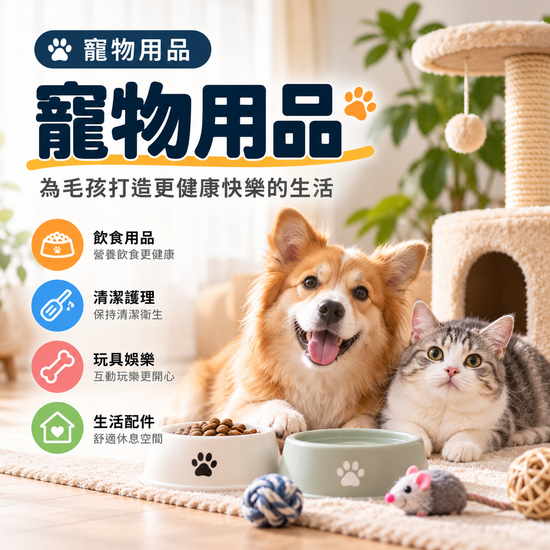 寵物用品｜值得最貼心的照顧