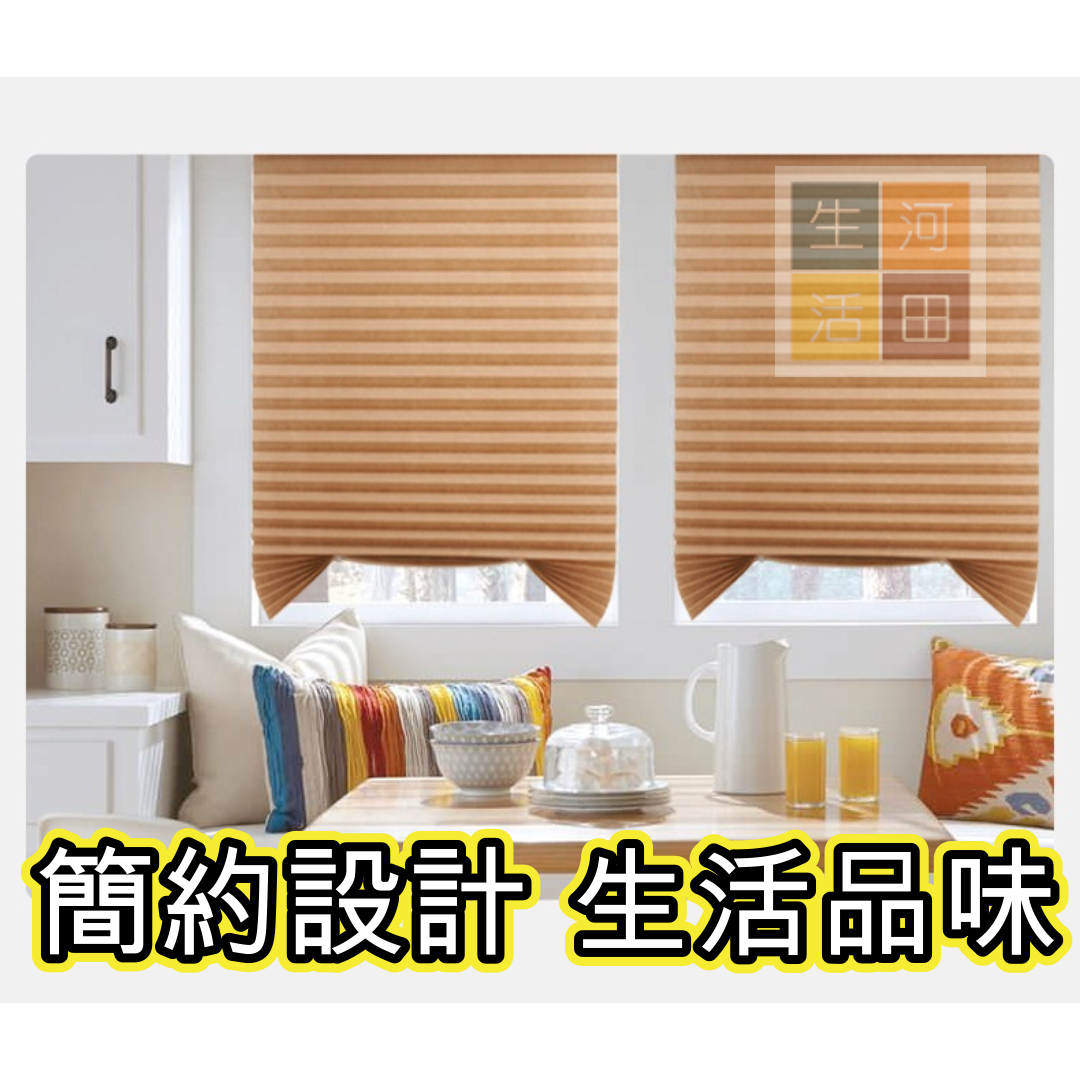 歐陸帷幔窗簾裝飾|免安裝|防水|睡房|辦公室180*60cm