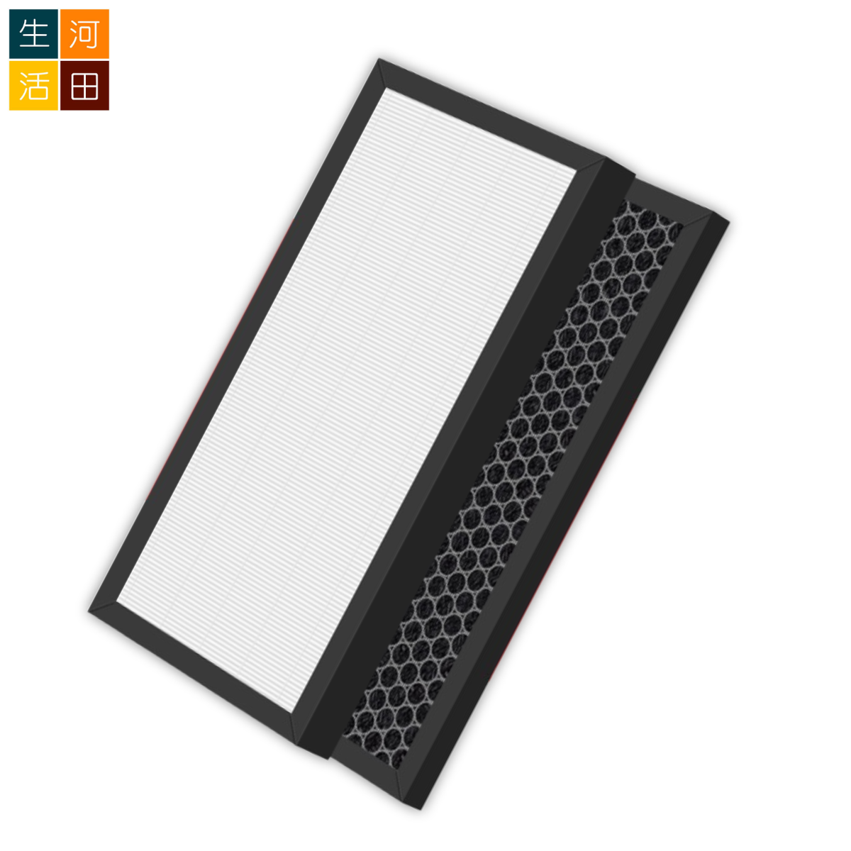 適用Panasonic 樂聲Nanoe F-VXF35H F-PXM35H F-VXM35H F-PXL35H F-PMF35X F-PXF35X F-PXV35H 空氣清新機 |代用過濾網濾芯套裝