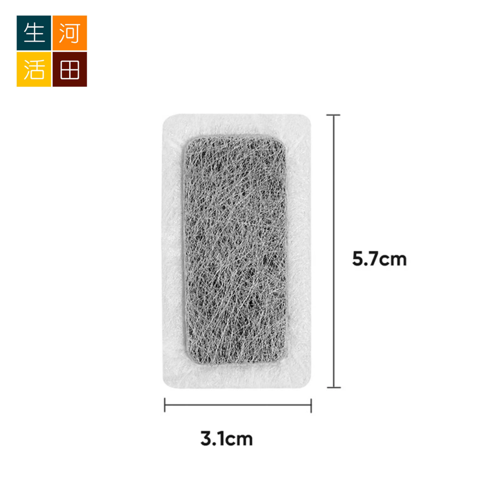 適用Mitsubishi三菱重工三門雪櫃 自動製冰加水箱替換用濾芯 | 代用淨水濾片(2片裝) MRPR-51FT