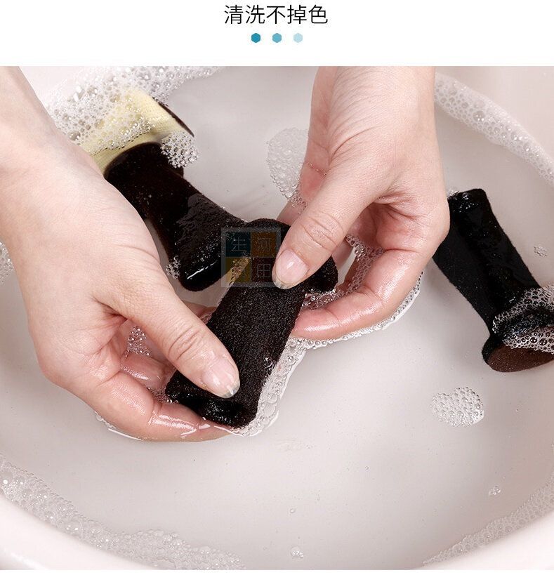 4件 雙層針織桌椅櫈腳套 啡色 防滑底墊 方腳|圓腳
