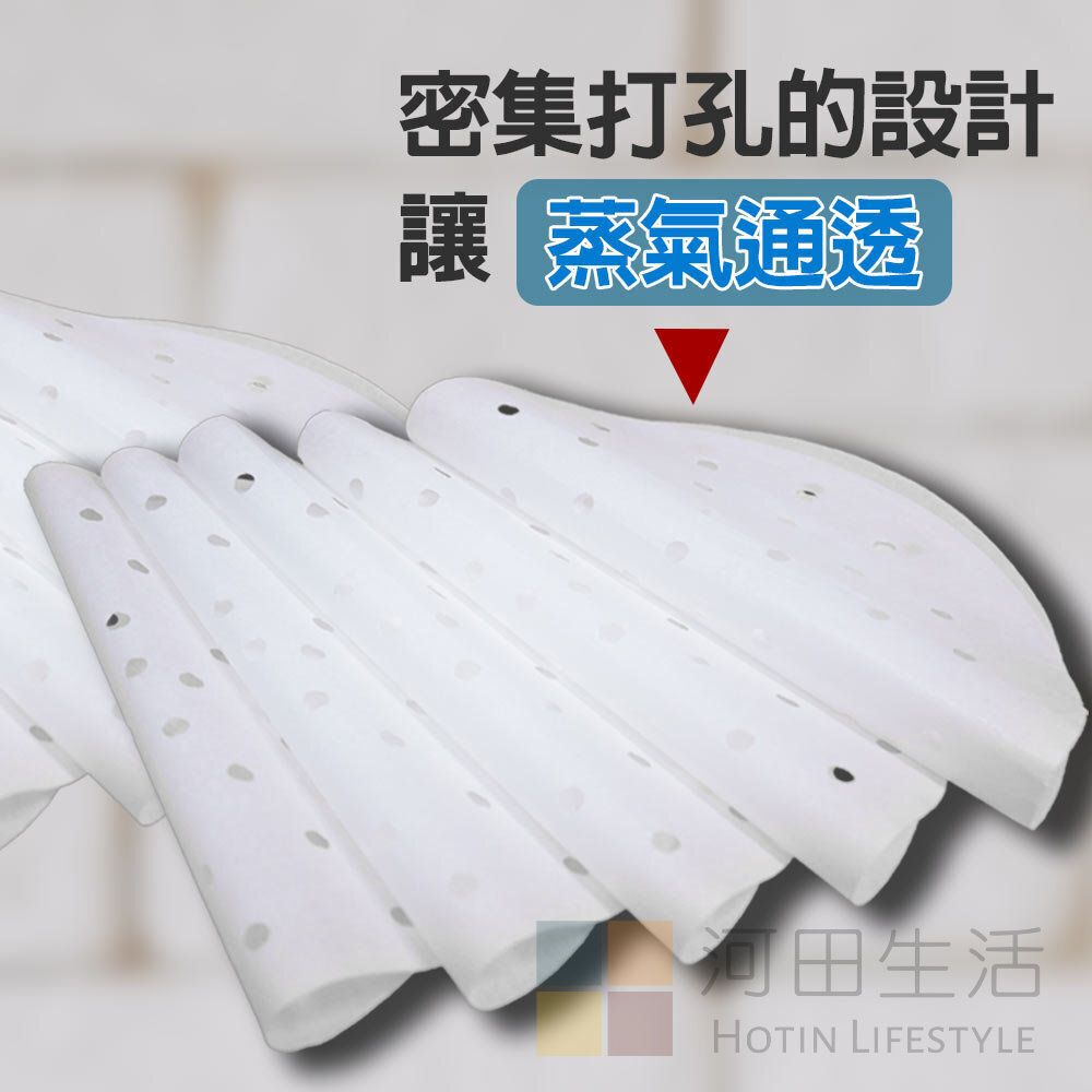 100張氣炸鍋墊紙 防黏底 吸油 蒸籠紙| 圓形烘焙紙||食品級|牛油紙|有孔| - 圓形(7")