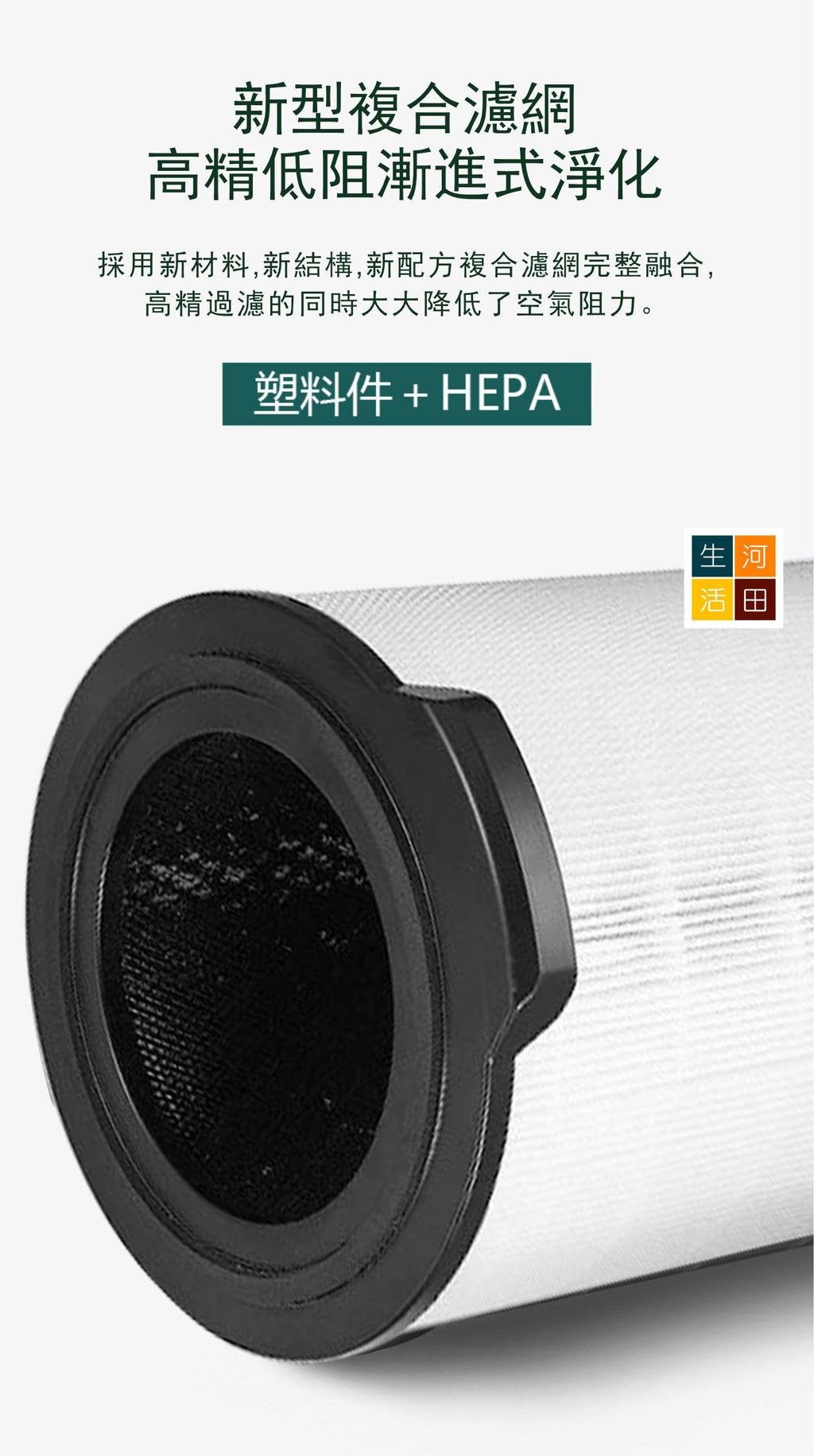 適用飛利浦淨化器濾芯 FY3430代用濾網│Philips AC3033/30 AC3033/83│HEPA 360度空氣清新機專用