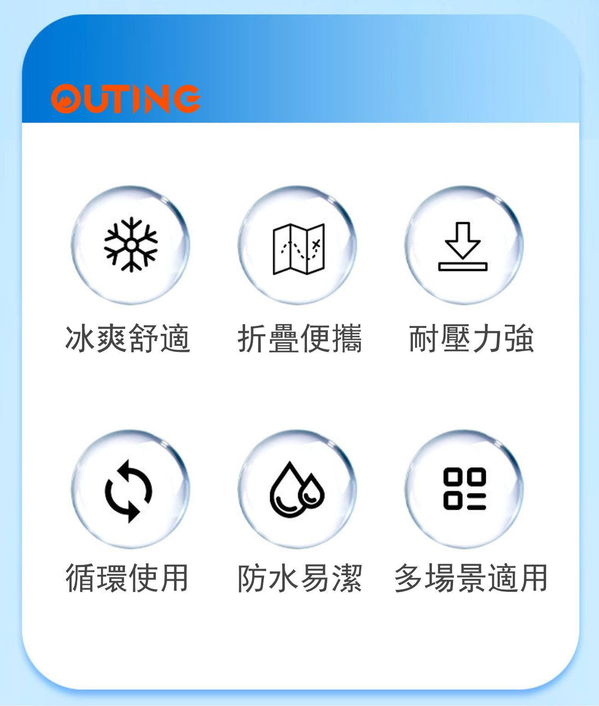 PCM降溫背包冰墊│可重複使用降溫冰袋│夏季背部涼爽神器│夏天必備