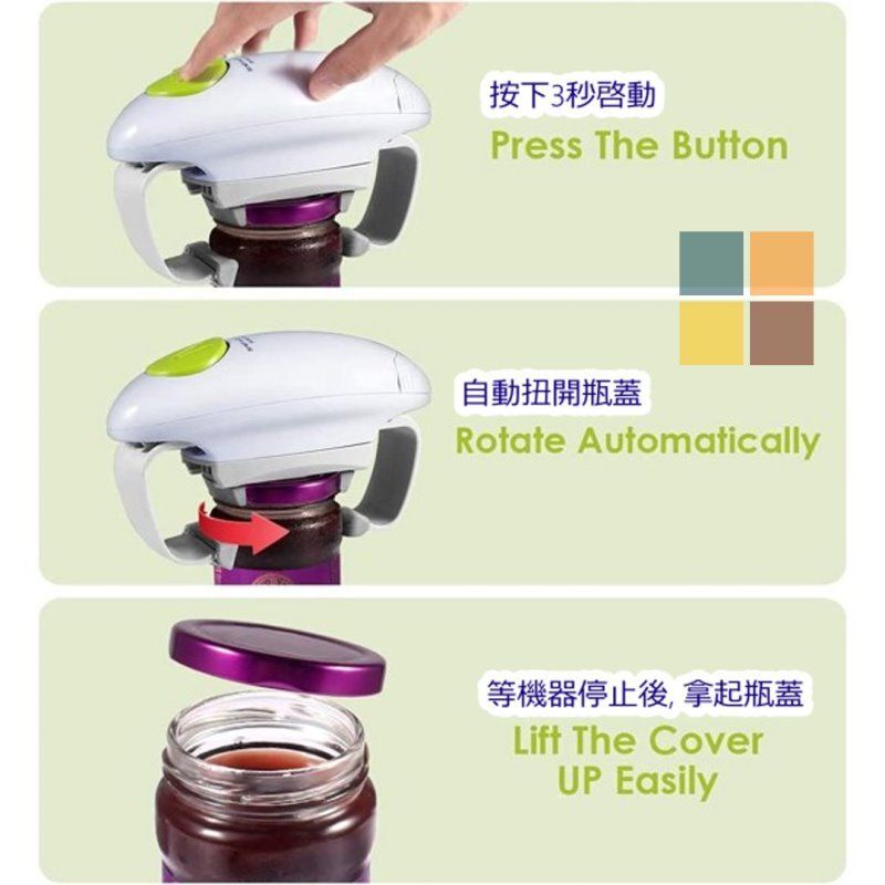 電動玻璃瓶扭蓋開瓶器 |自動扭蓋開瓶機 |電動玻璃瓶蓋扭開器