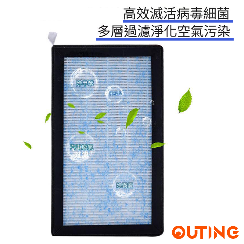 Tesla Model Y / Model 3 冷氣HEPA+活性炭濾網濾芯 (1套兩件)