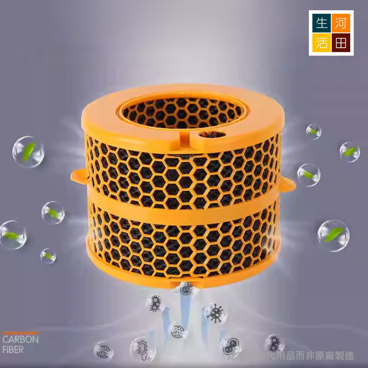 適用Dyson加濕蒸發器濾網( PH01 PH02 PH03 PH04 PH3A)副廠代用品│碳纖維空氣清淨機配件