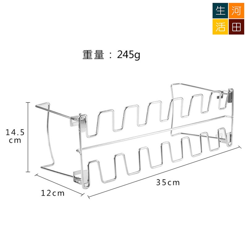 14隻雞鎚燒烤架|免翻面烤雞架|不銹鋼燒雞脾雞亦架|可折疊便攜BBQ燒烤工具|露營煮食工具