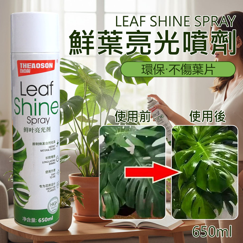 THEAOSON鮮葉光亮劑650ml│鮮切花保鮮劑│玫瑰百合植物通用型營養液│鮮花保鮮液