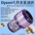 適用Dyson V10 Digital Slim Fluffy Extra SV18 輕量無線吸塵機HEPA 2合1代用後置濾網濾芯 代用替換970612-01