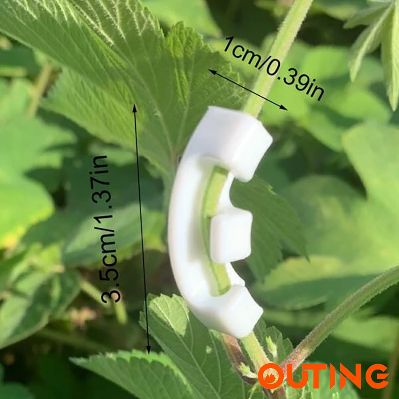 90度植物彎管機 花卉植物定型輔助器 枝葉整型工具 園藝盆栽生長固定器 (一套5個)
