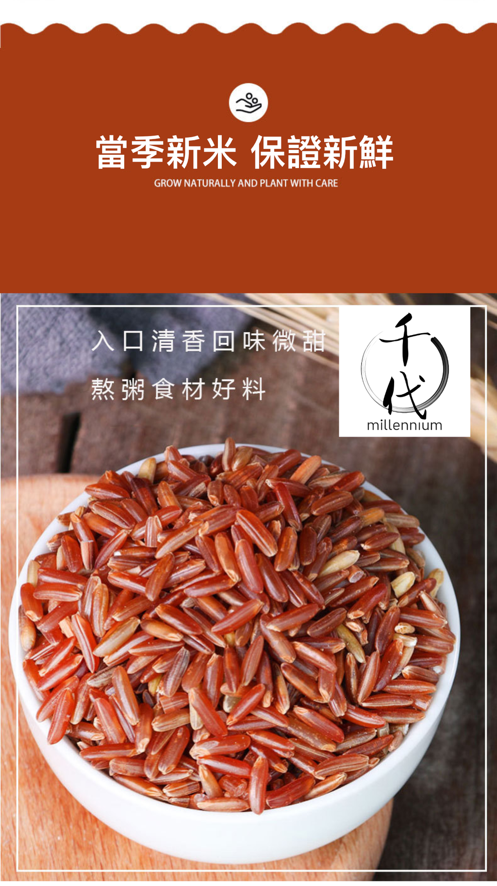 紅米(真空包裝)(500G)│活血化瘀 健脾消食│五穀雜糧