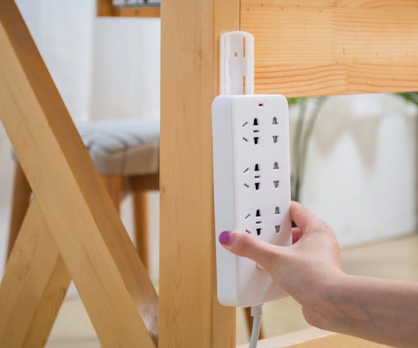 2件-上下方向無痕貼固定架 拖板 路由器 紙巾盒 免鑽窿 Router Modems