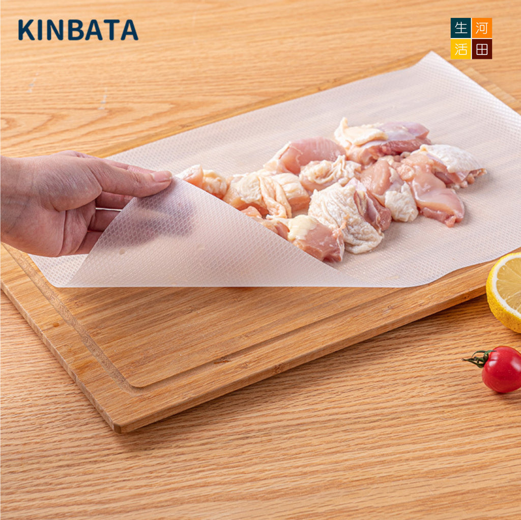 日本KINBATA免洗砧板墊(24cmx3m)│一次性菜板墊│廚房料理砧板│嬰兒輔食水果餐墊│可裁剪餐墊