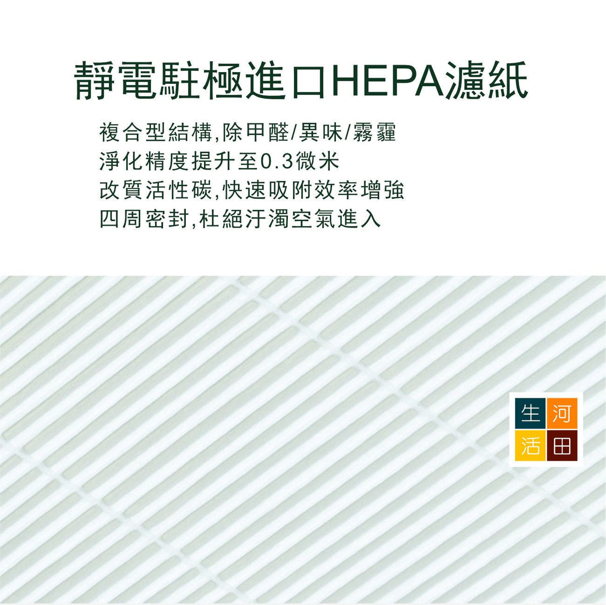 適用飛利浦淨化器濾芯 FY3430代用濾網│Philips AC3033/30 AC3033/83│HEPA 360度空氣清新機專用