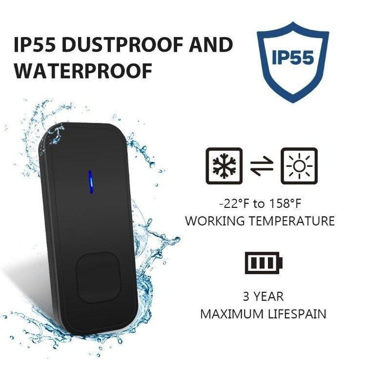 IP55超遠距離無線門鐘/55種鈴聲 | 門鈴召喚鐘
