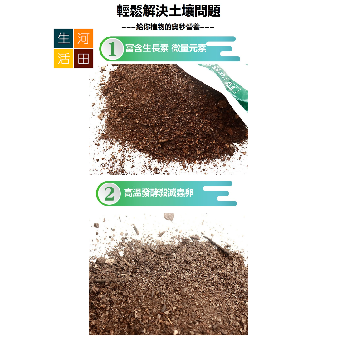 完熟100%腐葉土5L|營養土花泥|防腐爛栽培土|出口日本|日本品牌|種植泥土|平行進口貨品