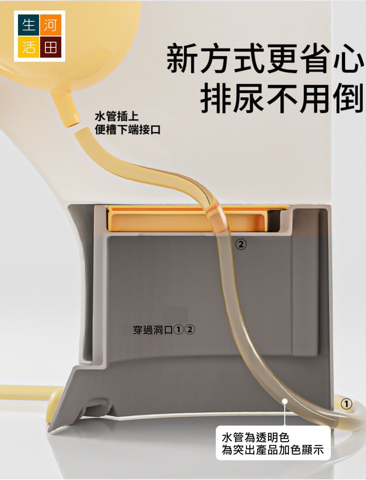 BABYHOOD 男寶寶站立掛牆式小便盆│兒童尿壺│男童尿尿神器│學習廁所│可調節高度│小便器│