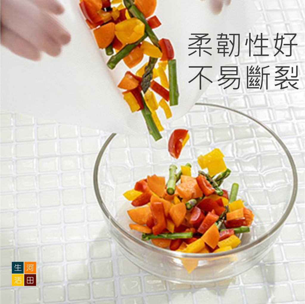 日本KINBATA免洗砧板墊(24cmx3m)│一次性菜板墊│廚房料理砧板│嬰兒輔食水果餐墊│可裁剪餐墊