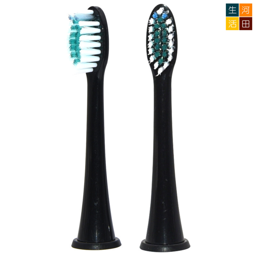 適用飛利浦Philips HX3/6/9系列/Sonicare 4件裝 | 電動牙刷替換刷頭HX614-X_x000D_