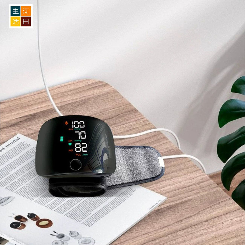 全自動電子血壓計(手腕式)│電子血壓監測器│便攜式血壓計│三秒快速測量│智能血壓計