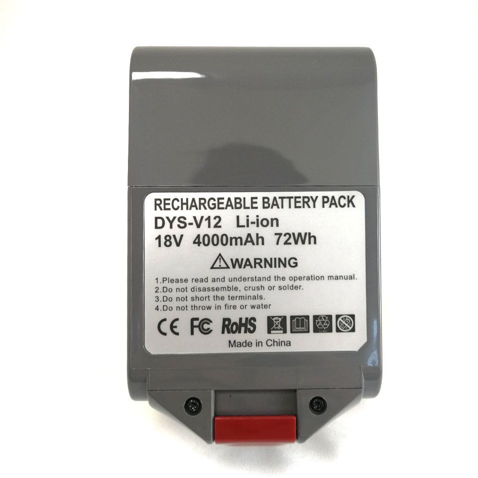 Dyson Digital Slim,V11 Detect Slim, SV-18 4000mAh 吸塵機代用電池 Battery|拆卸式電池|備用電池組|配件編號 965171-02