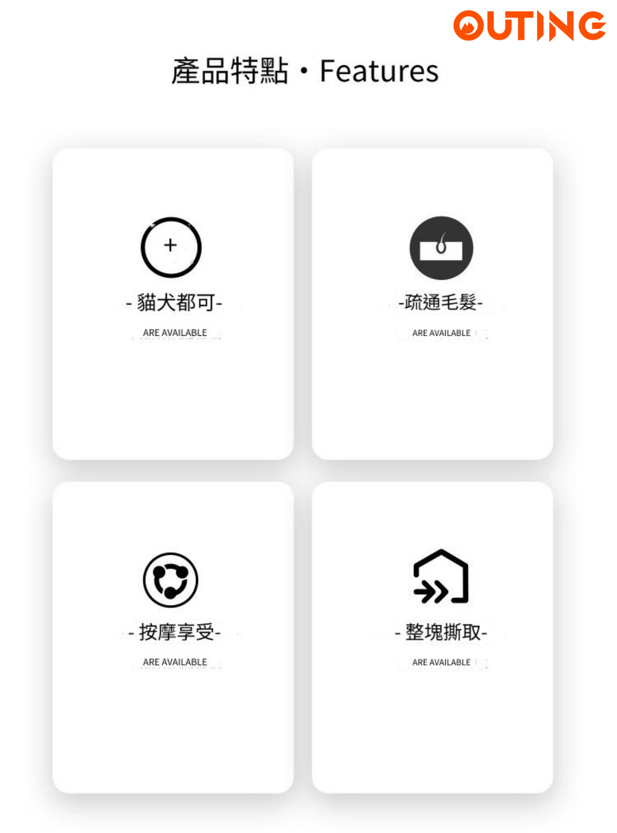 寵物梳毛手套(藍色) | 邊擼貓邊除廢毛 | 毛髮清理手套 洗澡刷 | 寵物按摩美容