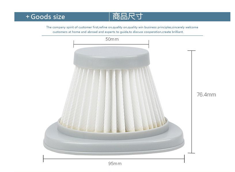 適用於Deerma德爾瑪 DX118C/DX128C吸塵機配件套裝 (過濾網、濾芯、濾棉)[非原廠代用品]