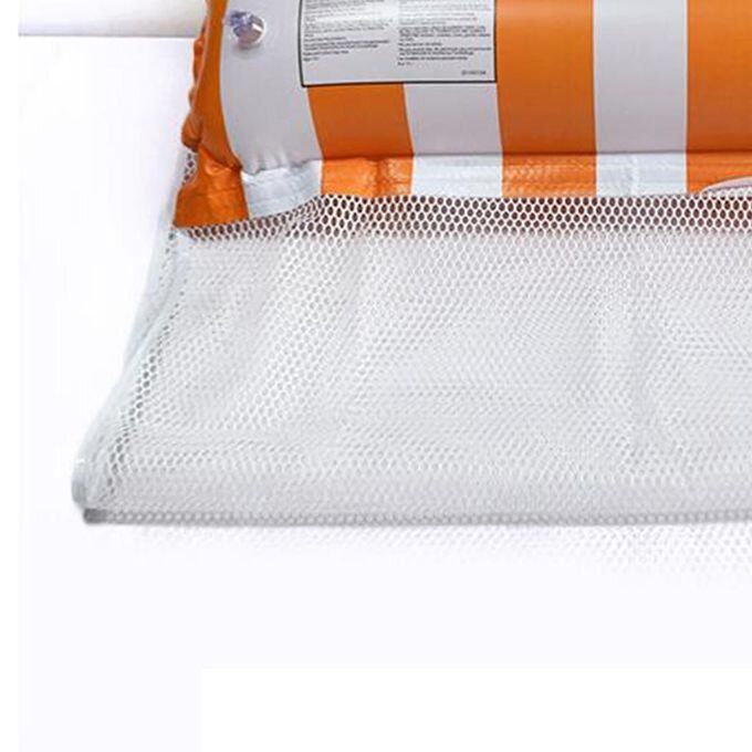 水上吊床Water Hammock 充氣躺椅水上浮床游泳充氣浮排 橙色
