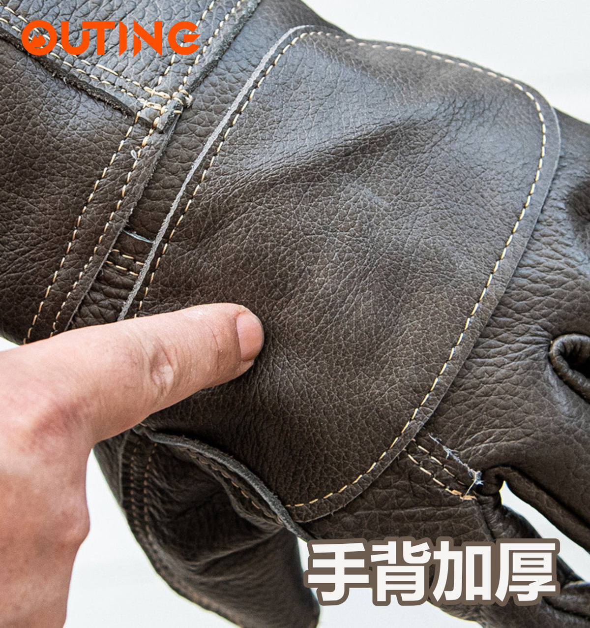 超堅韌牛皮防護手套 雙層加強款(45cm)| 安全馴服訓練寵物 防抓防咬