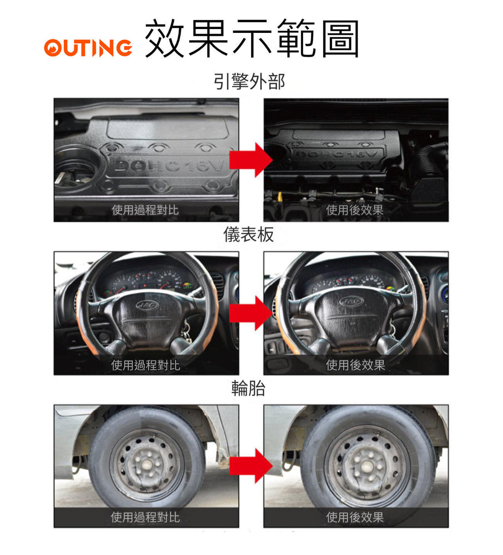 Ofine Auto 汽車保養翻新劑(450ml)(薰衣草味)│汽車美容劑│漆面護理霜│清潔保養劑│快速修復膏