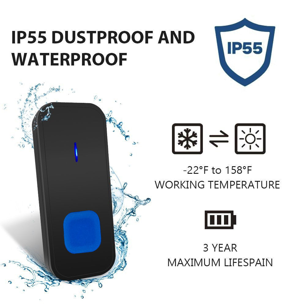 IP55超遠距離無線門鐘/55種鈴聲 | 門鈴召喚鐘