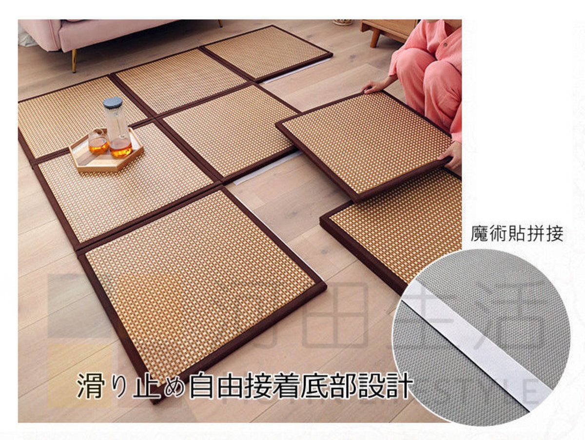 榻榻米墊使用魔術貼膠帶50厘米 |白色|硬鉤 | 1條