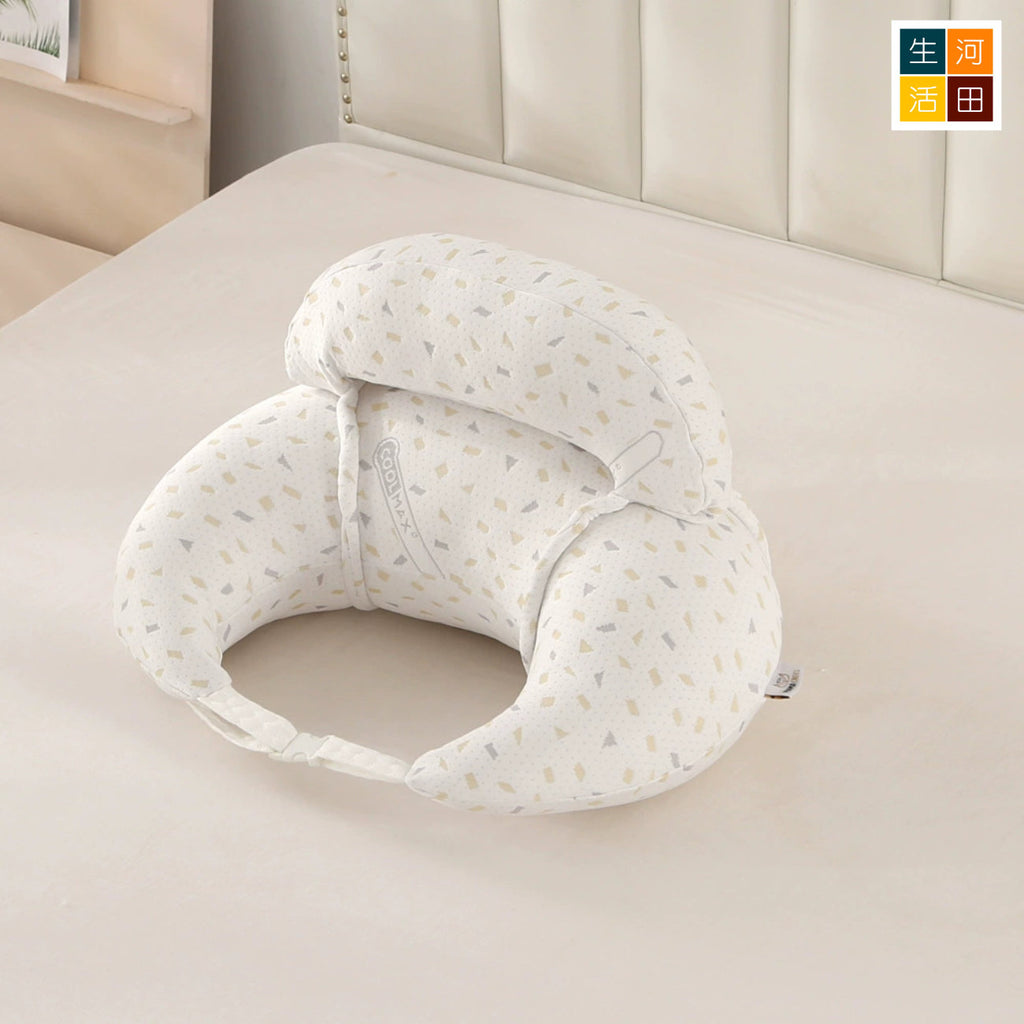 二合一多功能哺乳枕│嬰兒枕嬰兒坐墊│哺乳輔助枕│嬰兒支撐枕│多用途哺乳枕