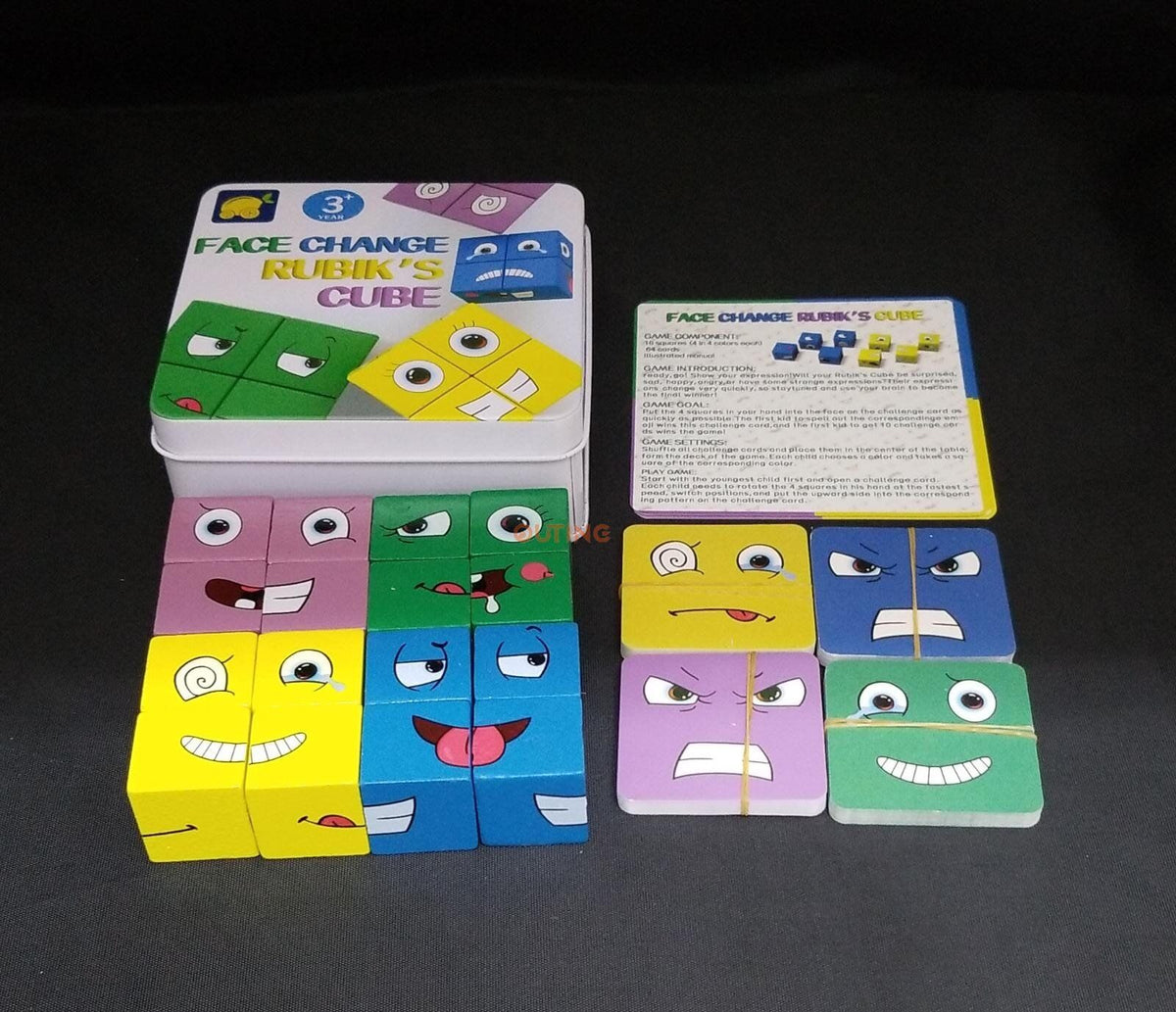 拼面積木玩具 互動智力遊戲 提升專注力訓練 ADHD ADD SEN 兒童而設