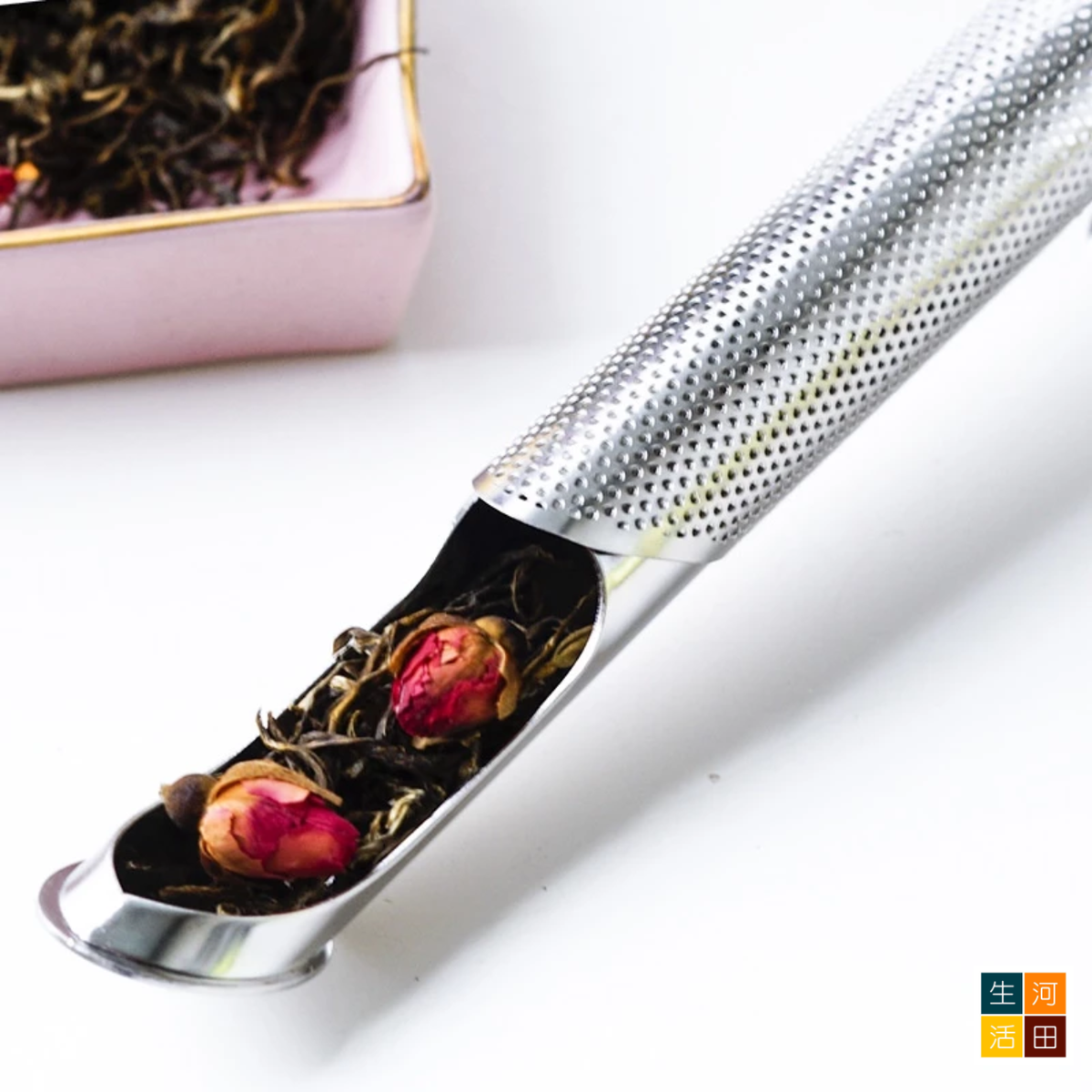 304不鏽鋼彎柄茶管泡茶棒│煙斗泡茶器│茶葉過濾器│創意濾茶器│便攜泡茶器