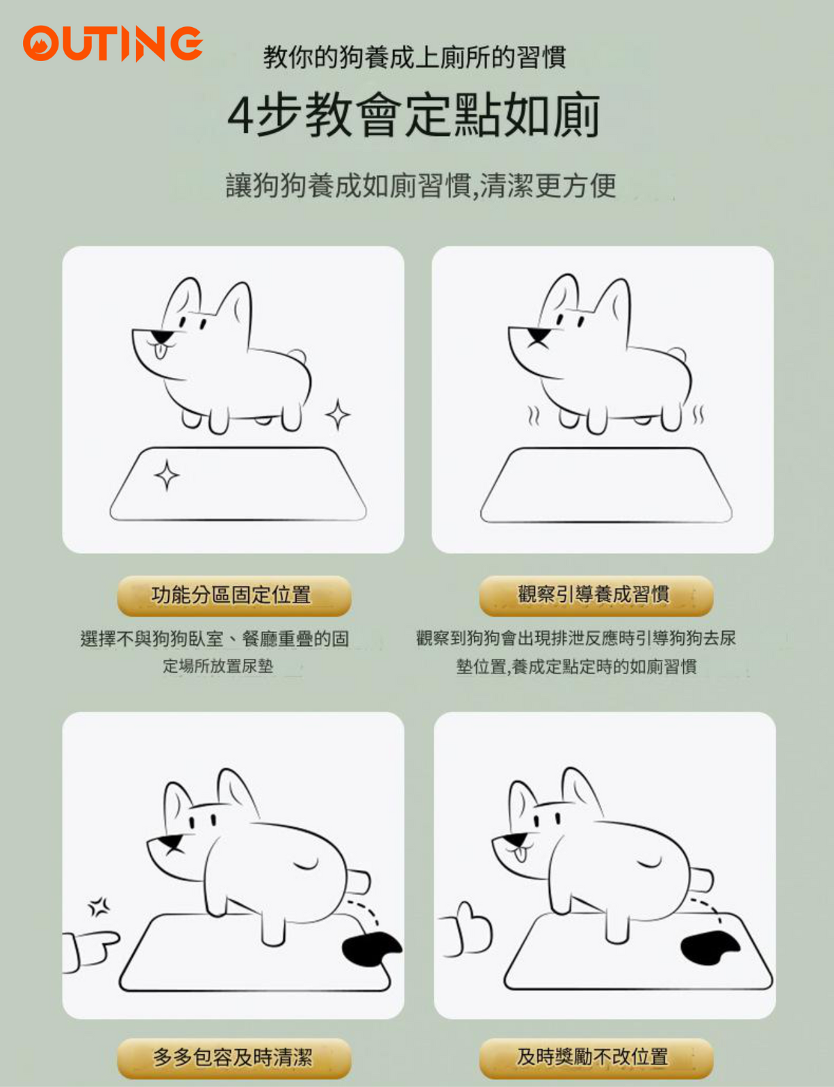 寵物尿墊(M碼|50片 45*60cm 適合中小型寵物)|貓狗吸水尿布 拋棄式狗尿片 山茶花香 除臭