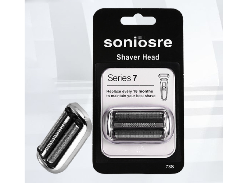 適用Braun 百靈7系電鬚刨網膜刀頭 70-N1300s 70-N1000s 4200cs 70-B4320cs 替換用刀片(代用品)