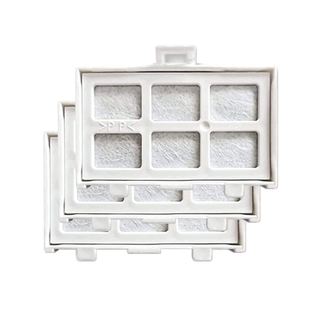 適用日立雪櫃RJK-30/R-HX54R/RJK-30-100/rjk-3 SG38代用儲水箱濾芯過濾網濾芯(3片裝) 冰箱 非原廠代用品