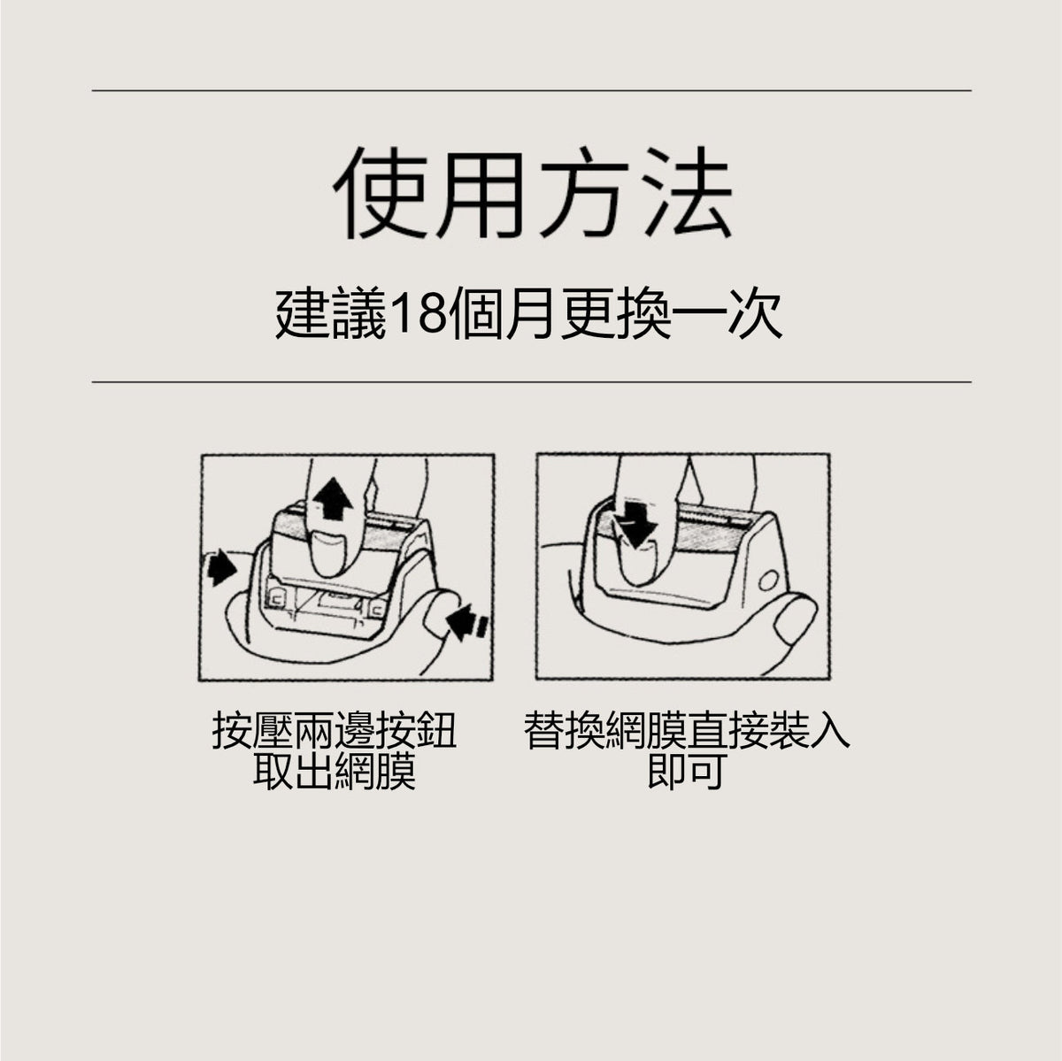 適用Braun 百靈7系電鬚刨網膜刀頭 70-N1300s 70-N1000s 4200cs 70-B4320cs 替換用刀片(代用品)