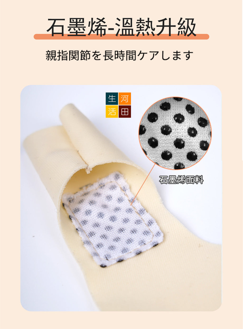 日式保暖手指關節(右)│疼痛專用│手腕護膝醫用│勞損扭傷護腕│手腕手指護理