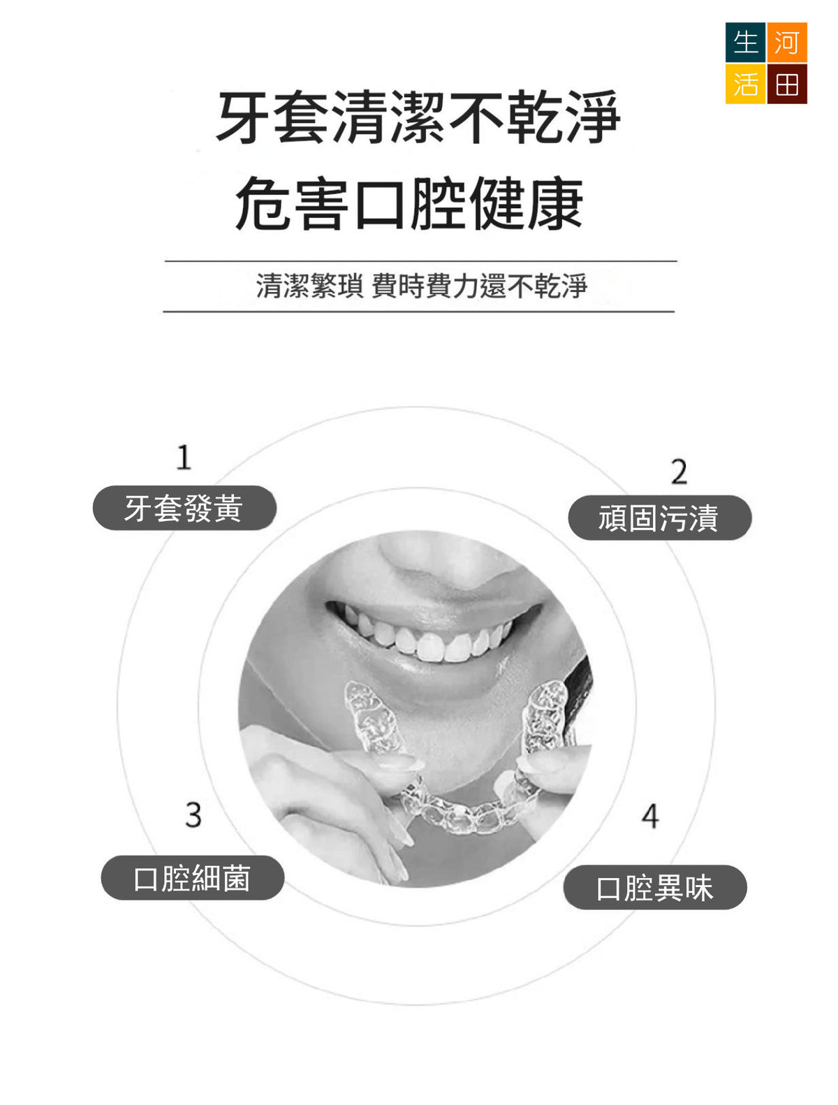 思美客假牙清潔片(12片)│假牙除臭片│假牙保養護理片│假牙浸泡片