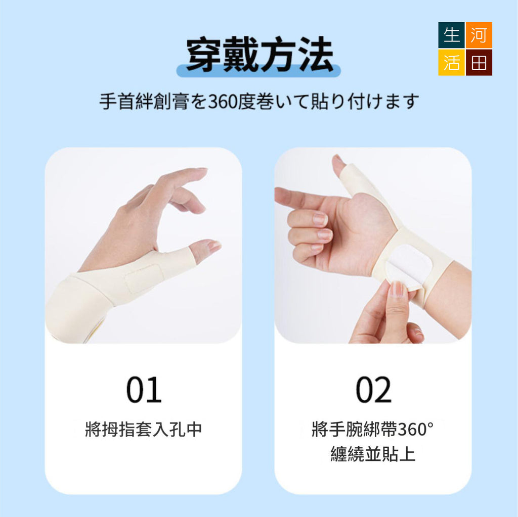 日式保暖手指關節(右)│疼痛專用│手腕護膝醫用│勞損扭傷護腕│手腕手指護理