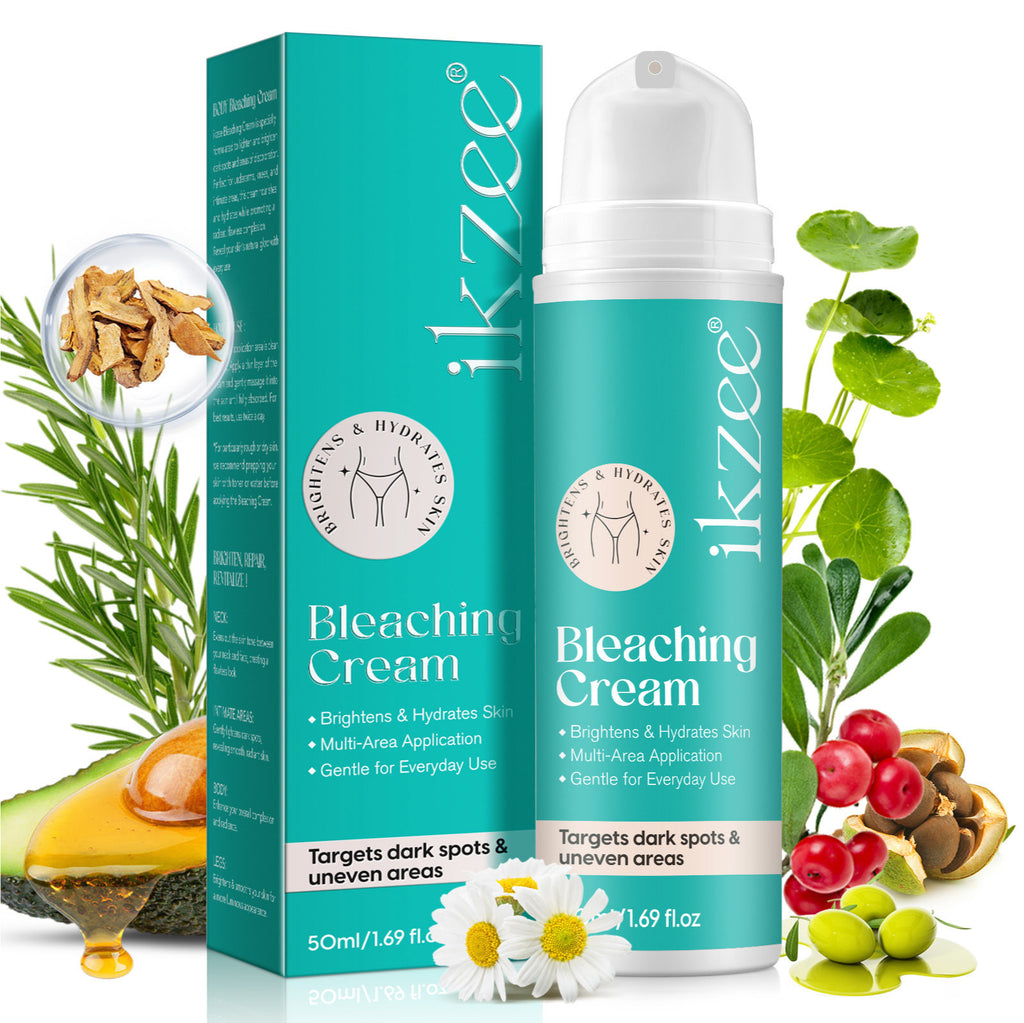 ikzee私密部位亮白霜腋(50ML)│腋下乳暈手肘私處褪黑霜│保濕提亮│粉嫩肌膚