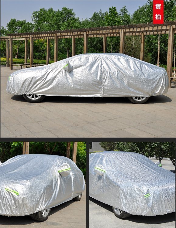 全封閉PEVA鋁膜防曬全身車罩Car Cover車冚BMW 5 7 Benz  Lexus LS500 Toyota camry S90 Audi A8 Mazda6