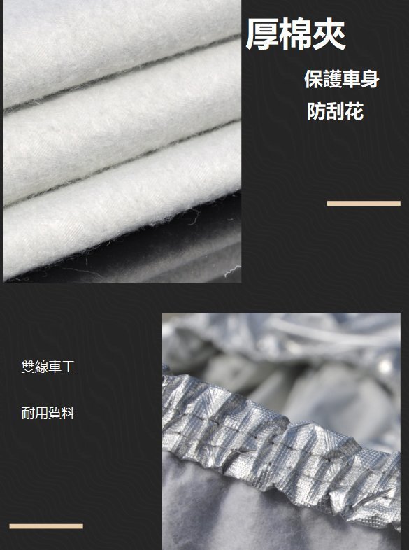 全封閉PEVA鋁膜防曬全身車罩Car Cover車冚BMW 5 7 Benz  Lexus LS500 Toyota camry S90 Audi A8 Mazda6