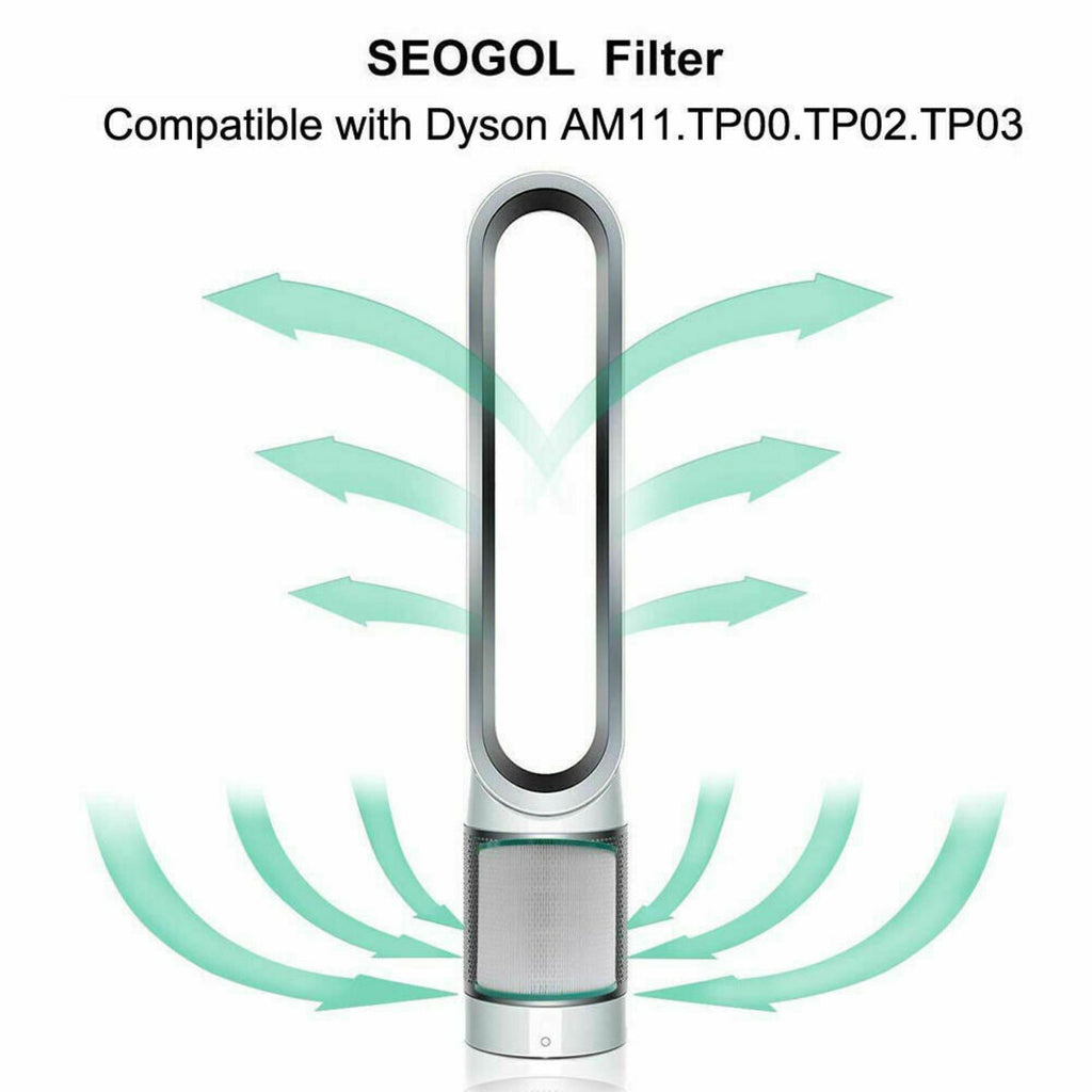 Dyson Pure Cool Me TP00 TP01 TP02 TP03 BP01 AM11空氣清新機HEPA 代用濾網濾芯
