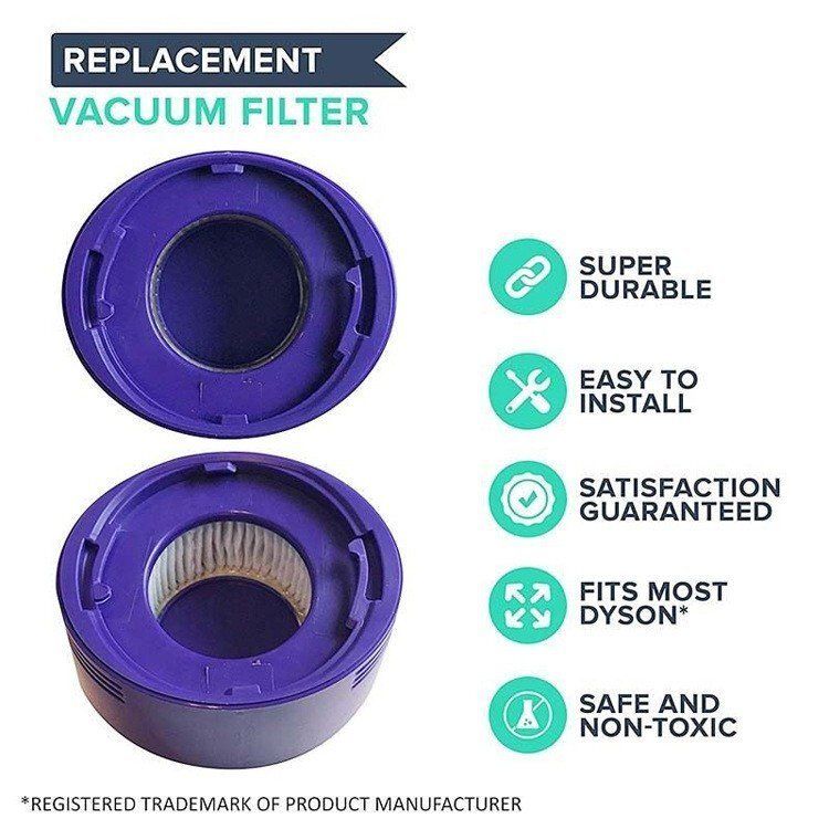 後置HEPA濾網濾芯適用於Dyson V7 V8 Animal Absolute Total Clean SV10 SV11無線吸塵機 P/N: 96747801 代用
