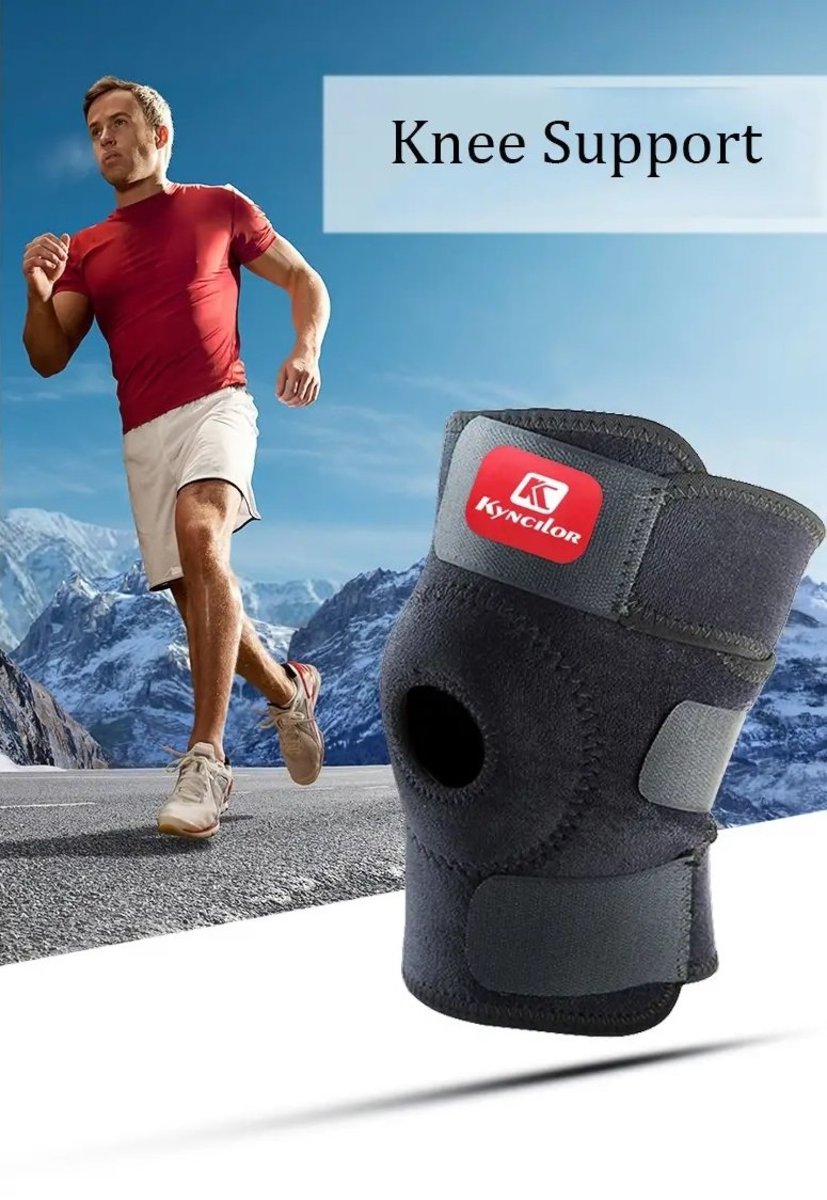Kyncilor護膝 戶外運動健身登山彈力透氣護膝護具 1PC