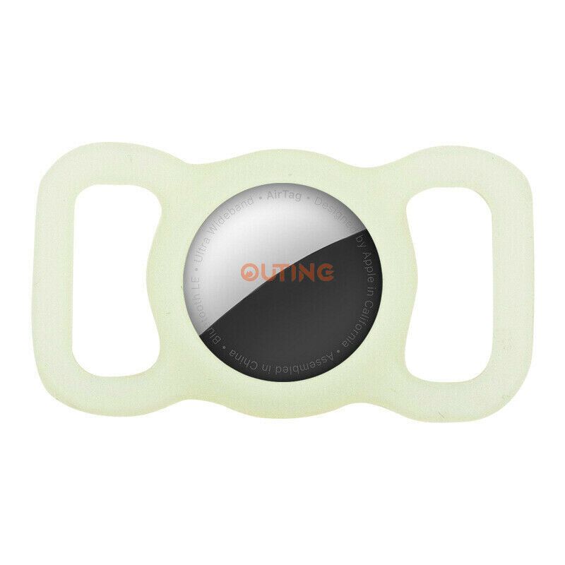 3個 Apple Airtag 寵物項圈矽膠保護套GPS狗貓頸項|背囊手袋公事包腰帶 (隨機顏色）